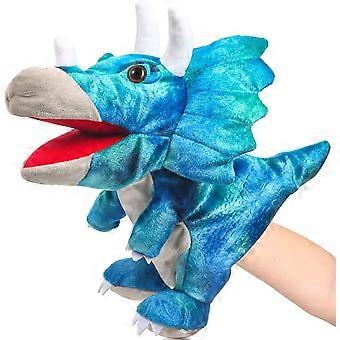 Animale Marionette a mano 11 pollici tartaruga marina peluche dinosauro animali burattino a mano giocattoli gioco di ruolo burattini giocattolo per bambini narrazione fantasioso finzione giocare te