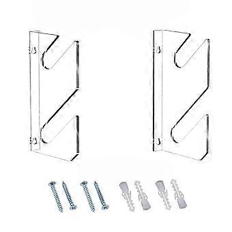 1 Paar Skateboard Rack Skate Deck Wandhalterung Skateboard Rack Starkes Acryl für Skiboard Skateboard Deck Skateboard