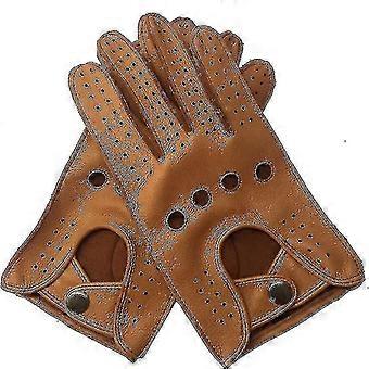 Mode Hommes Gants En Peau De Daim Conduite Gant Solide Adulte Mitaines Véritable En Cuir-CE