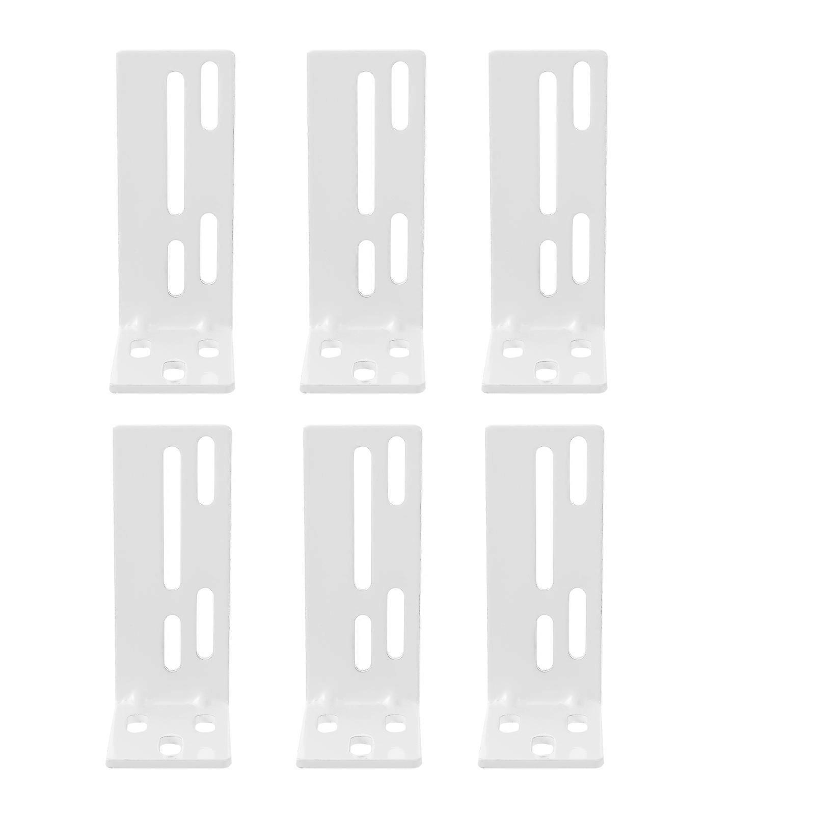 6PCS Electric Curtain Rail Side Mounting Code Curtain Track Side Mounted Bracket