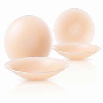 2 Paar selbstklebende Brustwarzenabdeckungen für Damen – wiederverwendbare, waschbare Silikon-Pasties