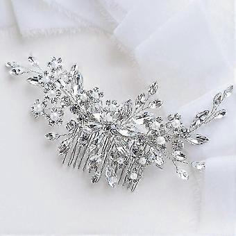 Bridal Crystal Side Comb 0344 Hair Headpiece