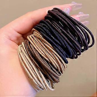 200 Pcs Simple High Elastic Headband Tiara Female Hair Ties Hair Trinkets Hair Elastics for Women's Hair Girl