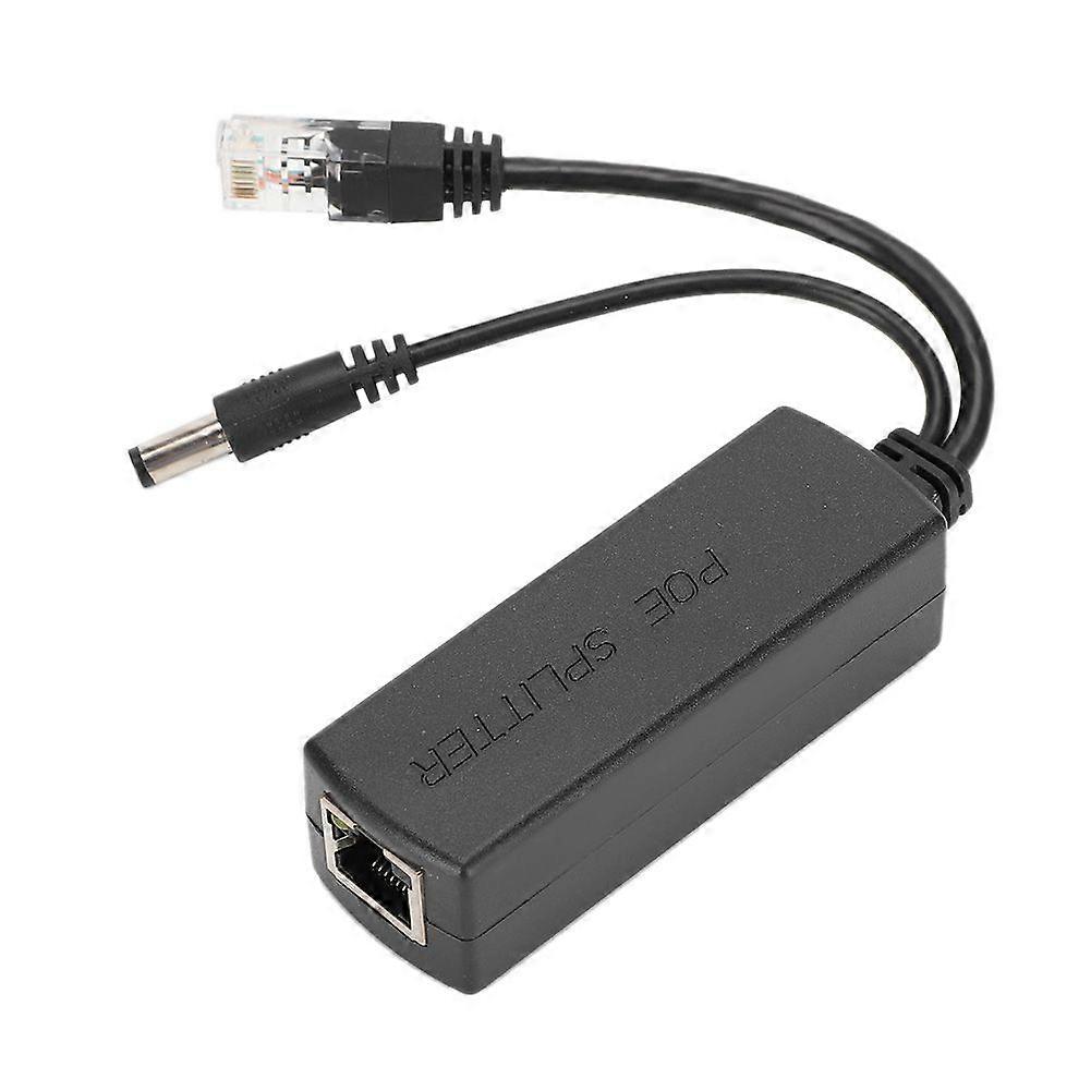 DC48V to DC12V Power POE Splitter Adapter Injector Module Lightningproof