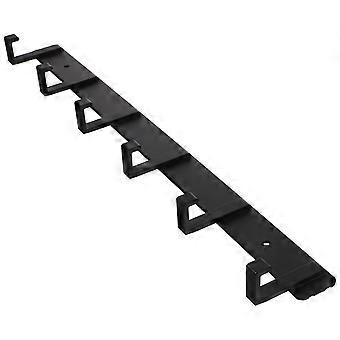 Portable Wall Hanger Wall-mounted Storage Rack No Punching 6-hook Storage Hanger