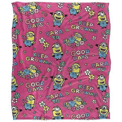 Minions Keep Growing Flowers Throw