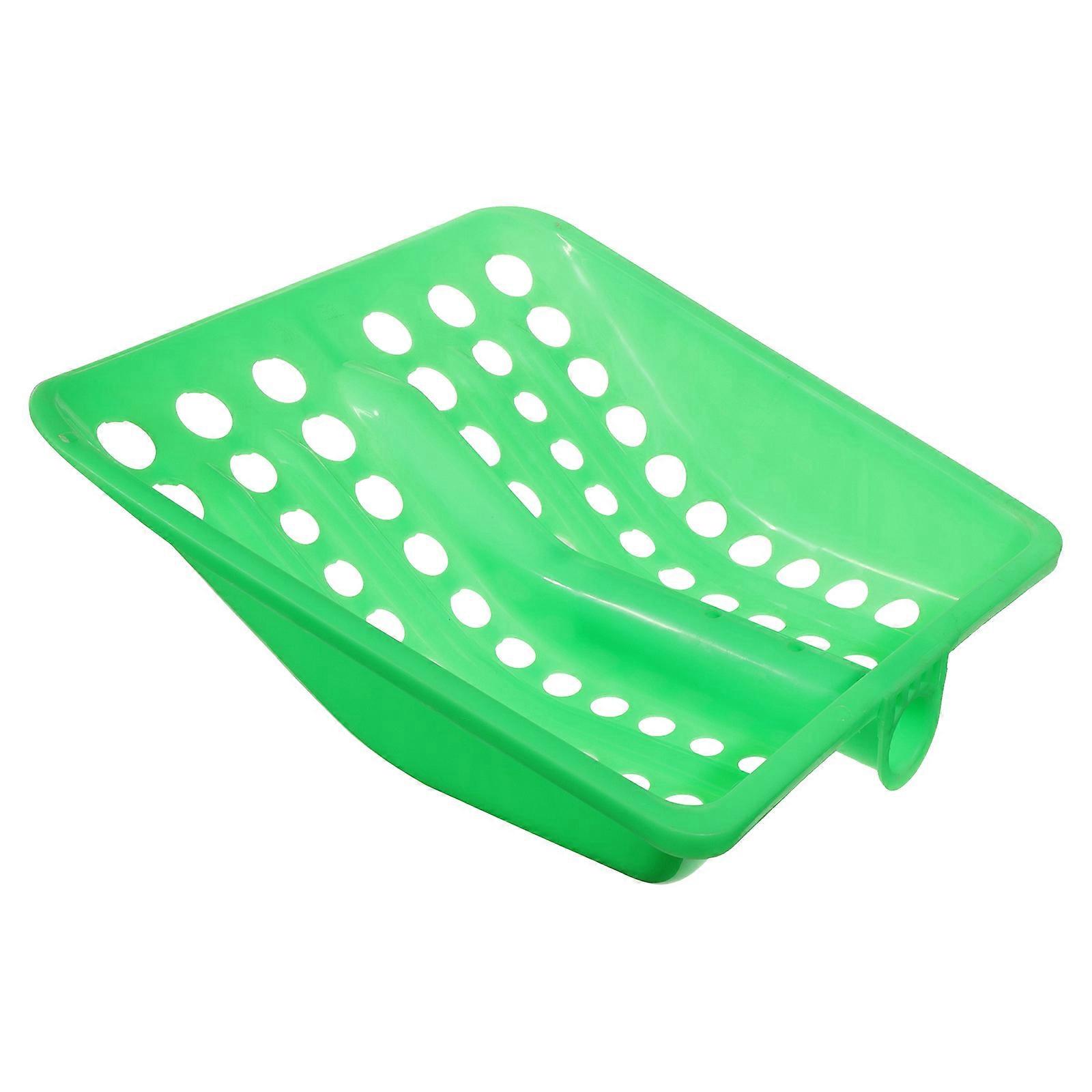 Green Plastic Sifting Head Replacement for Snow Removal