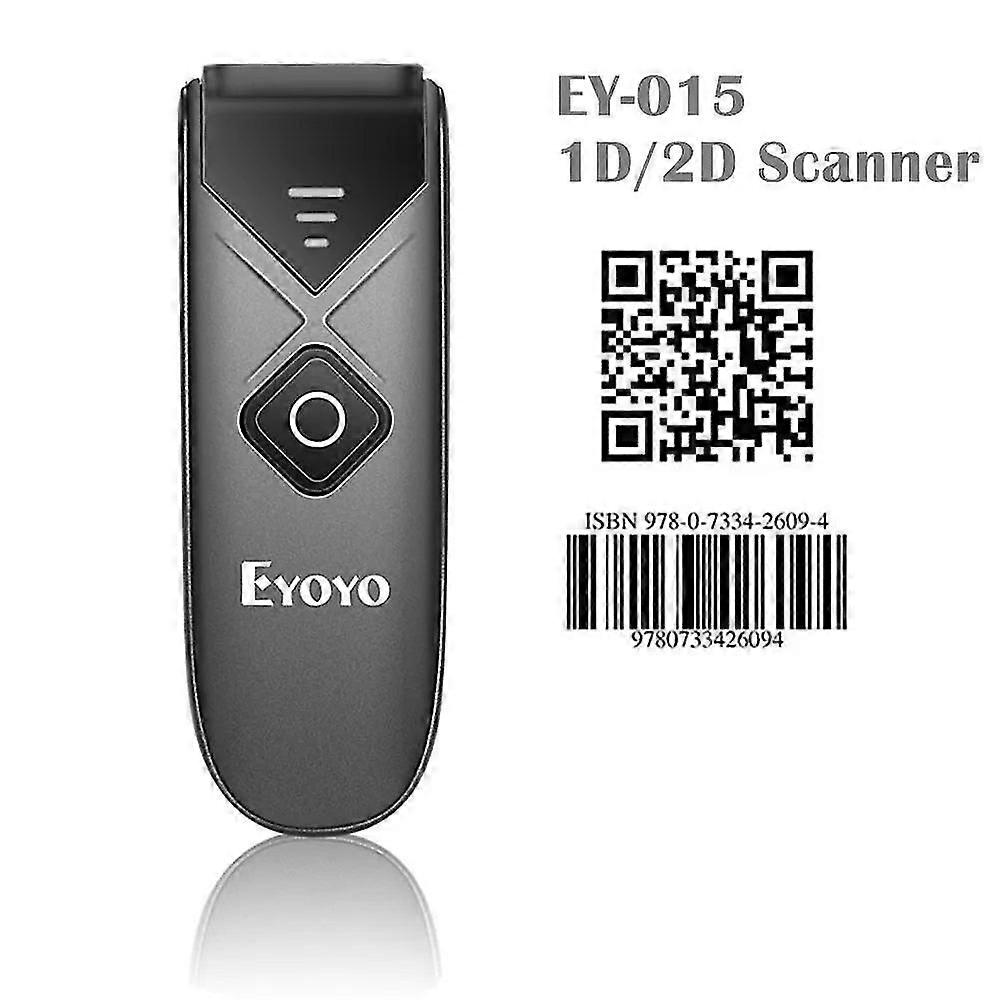 Ey-015 Mini Barcode Usb Wired/bluetooth/ 2.4g Wireless 1d 2d Scanner Qr Pdf417 Ean13 Data Matrix Bar Code Reader