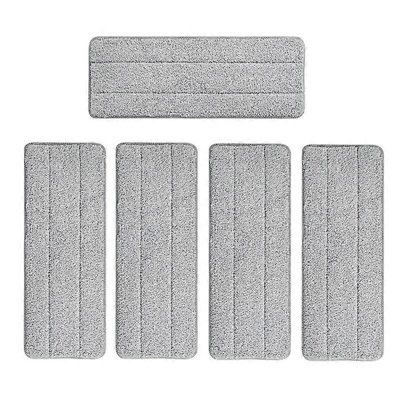 Microfiber Mop Pads - Reusable High Density Absorbent Compatible with Flat Mop