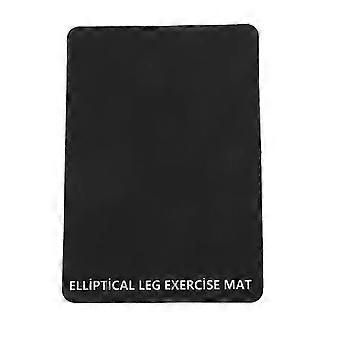 Noise-Absorbing Pads compatible with Treadmills Black Non-Slip Workout Mat Shock-Absorbing PU Pad Vibration Pad Mat compatible with Fitness Equipment