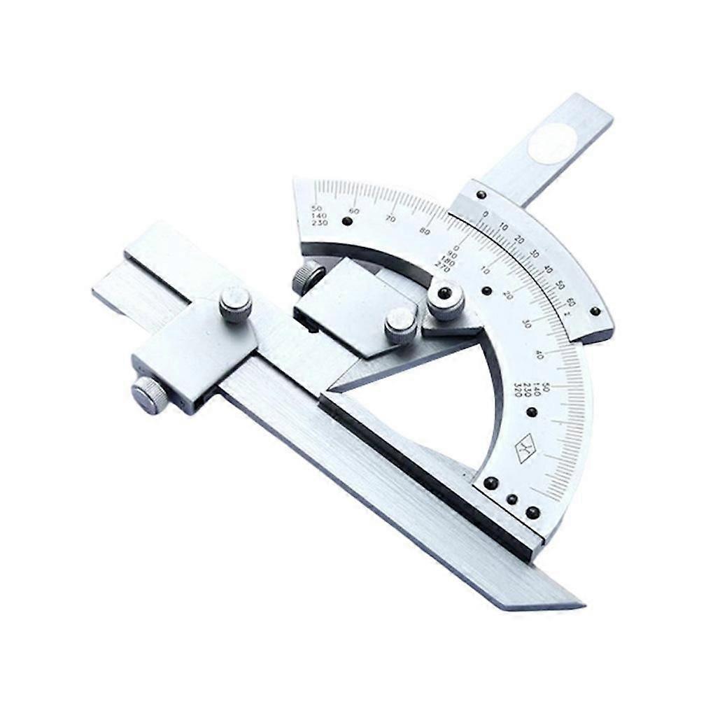 Accurate Edge Rule 0~320 Degree Multifunctional Angle Ruler Goniometer Angle Measuring Tool