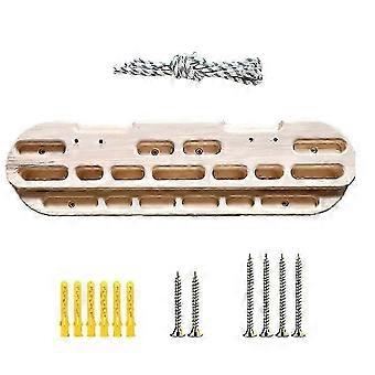 Climbing Fingerboard Strength Rock Board Portable Pull-Up Rock Climbing Hangboard Grip Strengthener Not emo0901