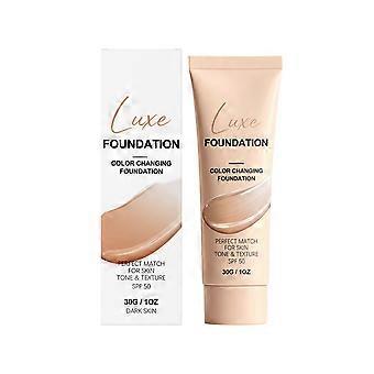 2pcs Color Adjusting Foundation, deep skin tone, lightweight breathable, long-lasting makeup, evens out skin tone
