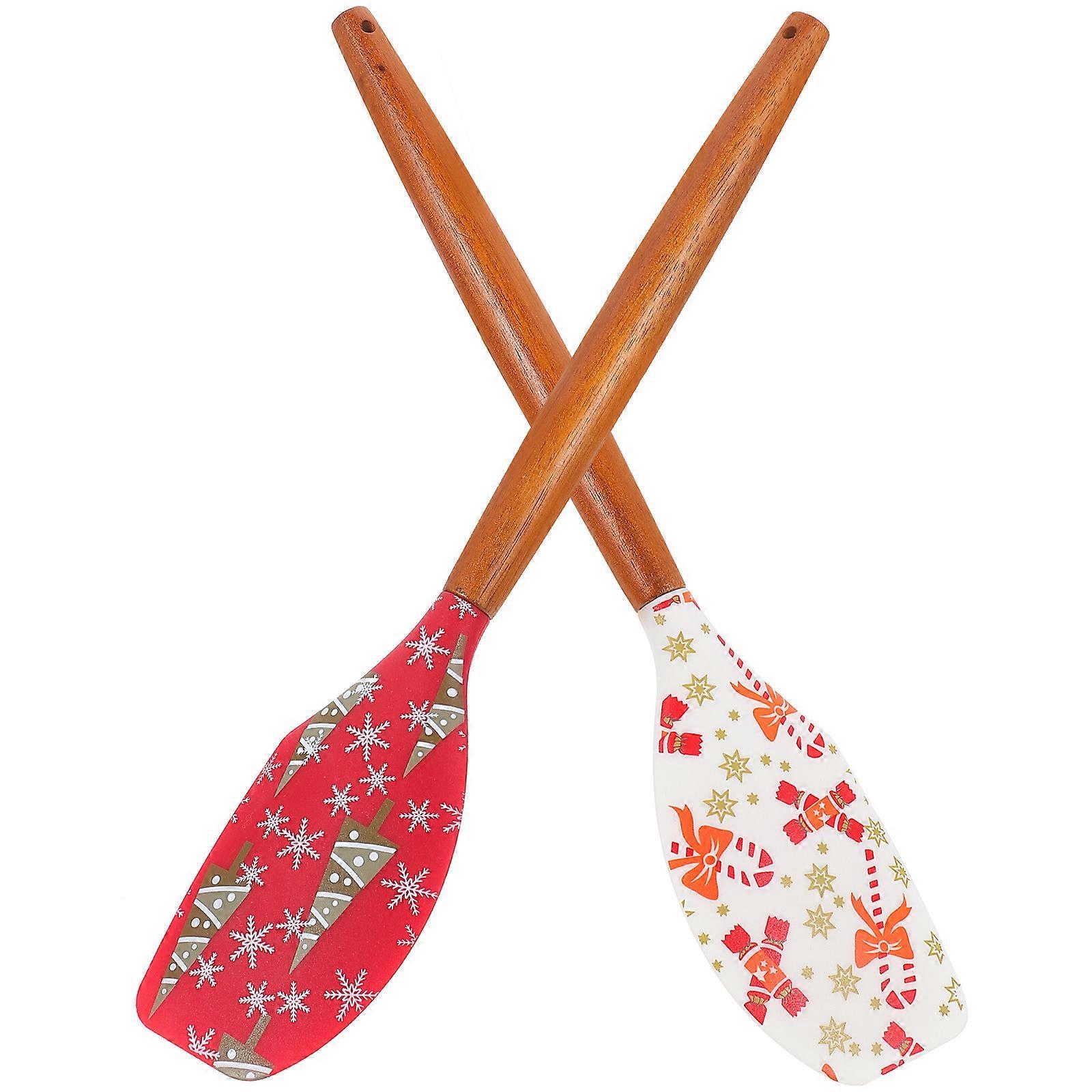 Silicone Kitchen Utensils Baking Spatula for Baking 8Pcs Assorted