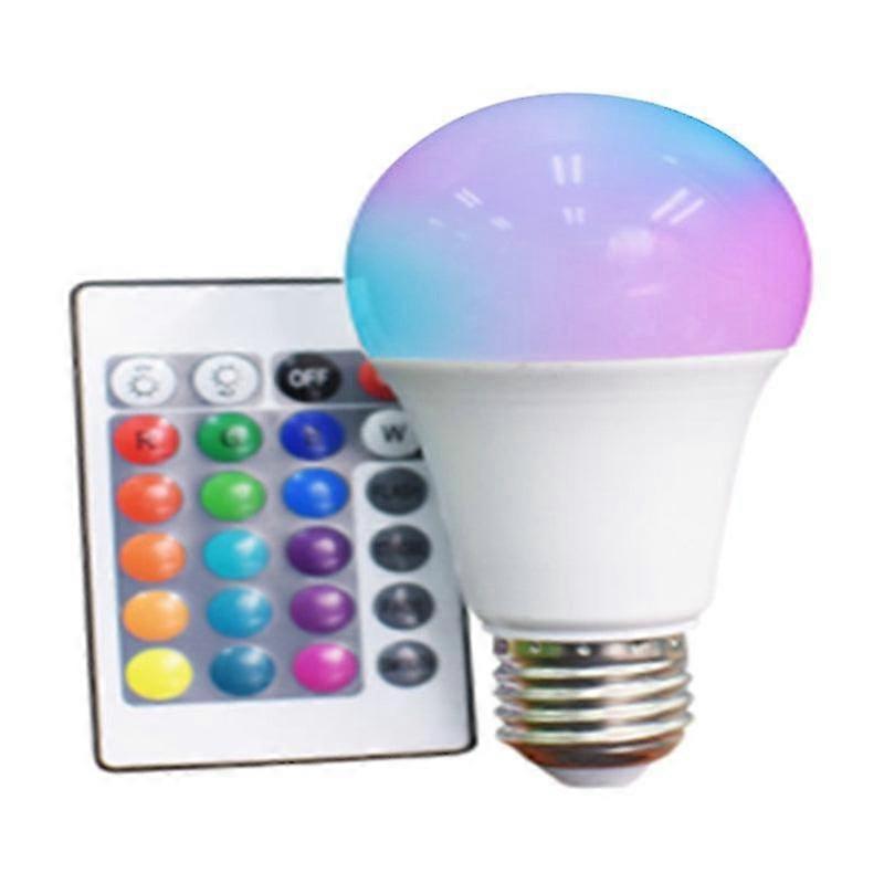 E27 Smart Remote Control Colorful Bulb Light 12w 220v