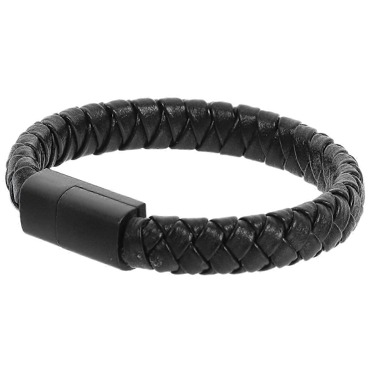 20cm Braided USB-C Wristband Cable