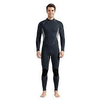 Heren 3 mm wetsuit voor duiken, snorkelen, surfen, winterzwemmen, thermische bescherming, chloropreen neopreen