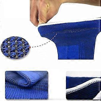 1Pair Cotton Knitted Wrist Guards Hand Guards Foot Guards Sports Fitness Warm Protective Gear Training Gloves Gym Sports Set