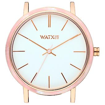Watx&colors marble Watch for Women Analog Quartz with Cowhide Bracelet WXCA3034