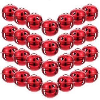 30pcs Pet Bell Collar Charm Christmas Pendant Necklace Decoration-bj
