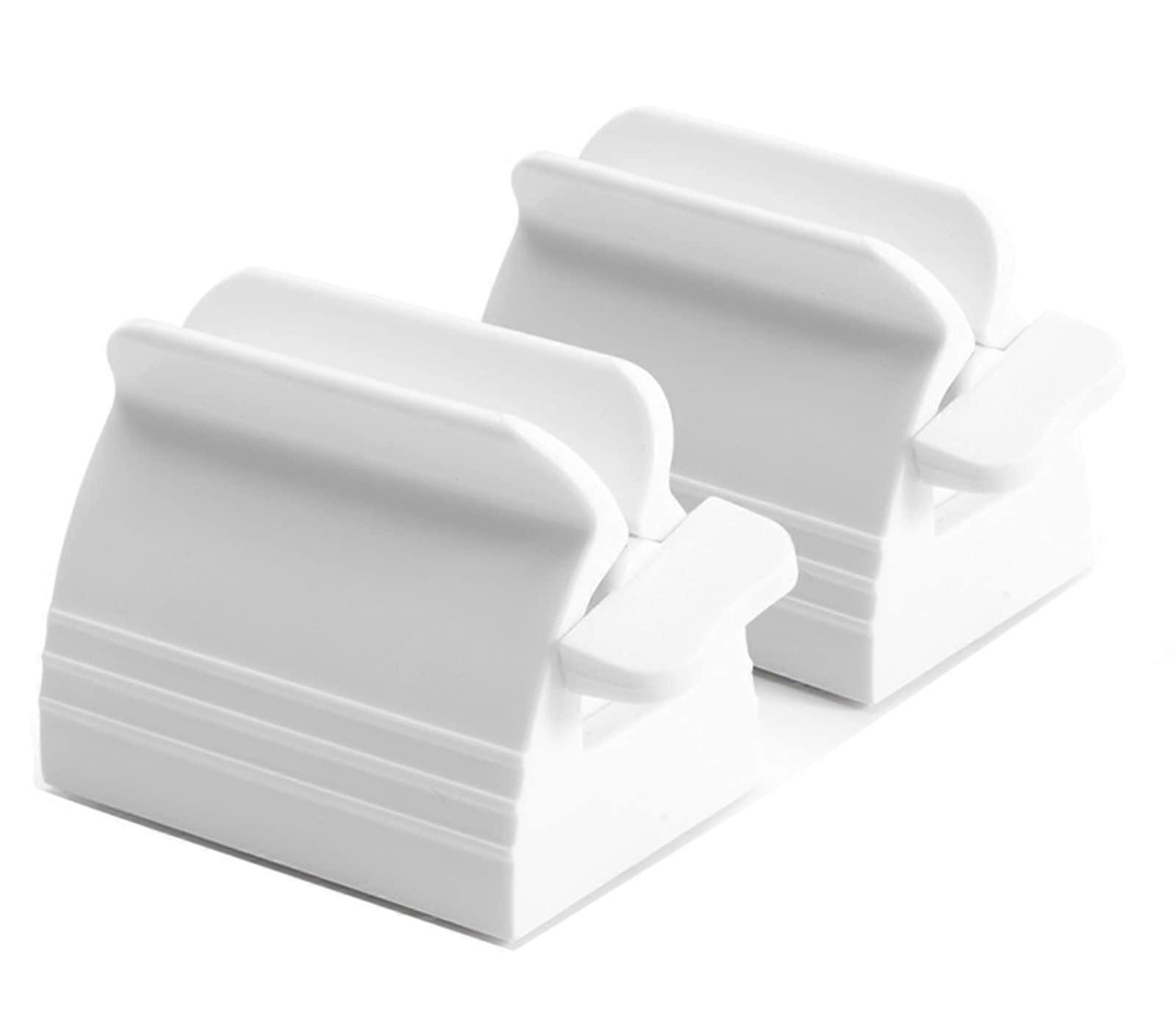 Toothpaste Tube Squeezer Dispenser Holder Stand for Bathroom, 2 Pack