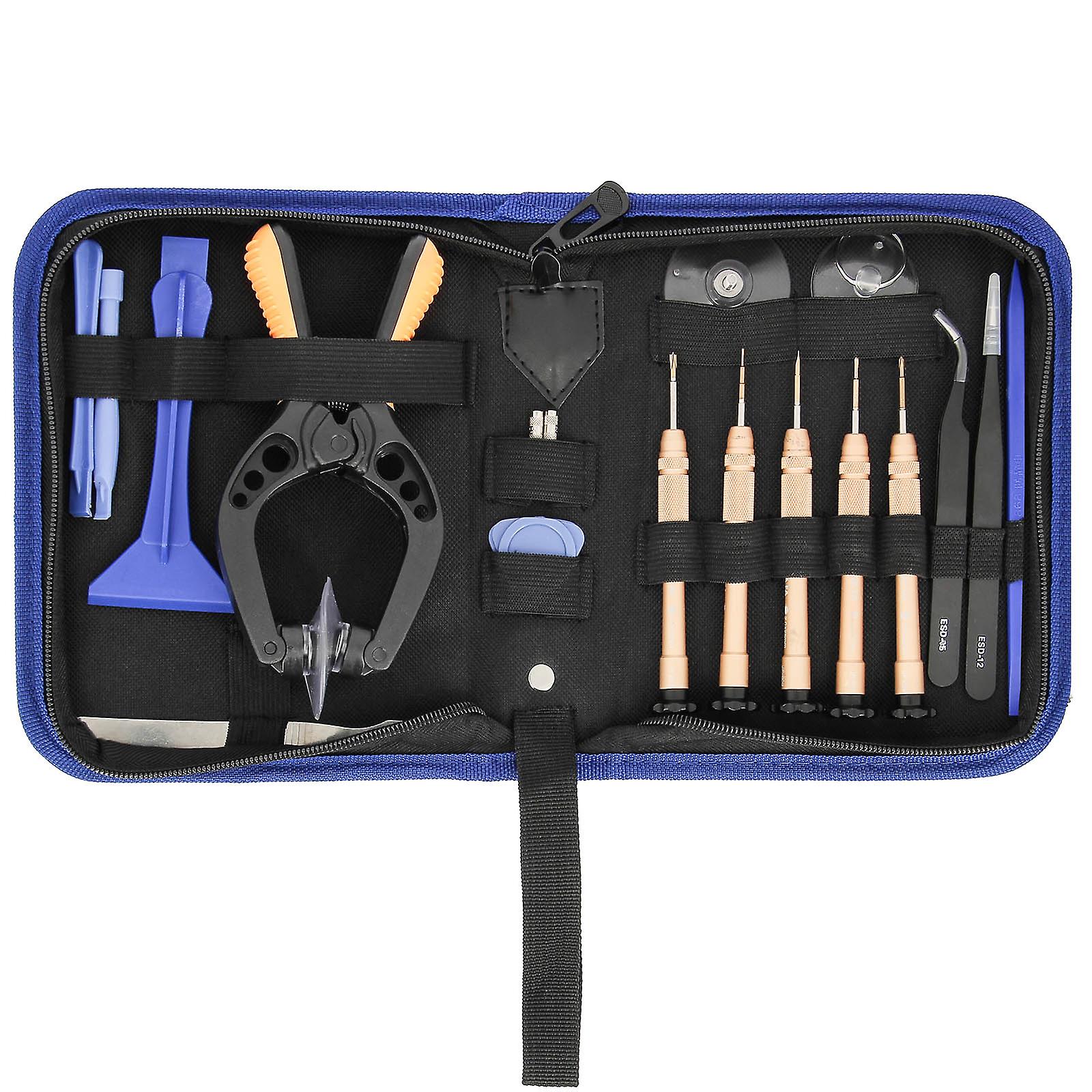 Kit de herramientas (19) para reparación Smartphone/Tablet