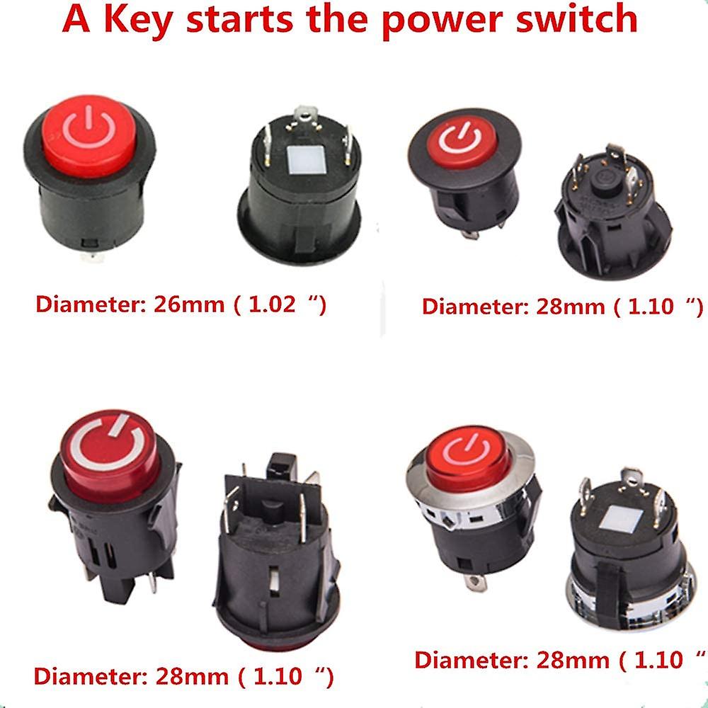 A Key Starts The Power Switch Button Start Switch Accessory, For Kids ...
