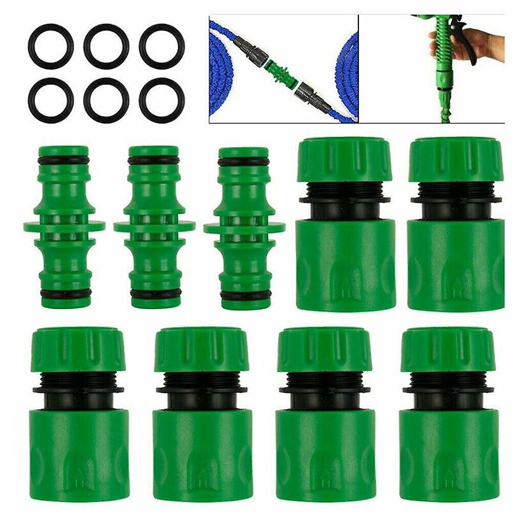 Set van 15 snelkoppelingen set voor tuinslang