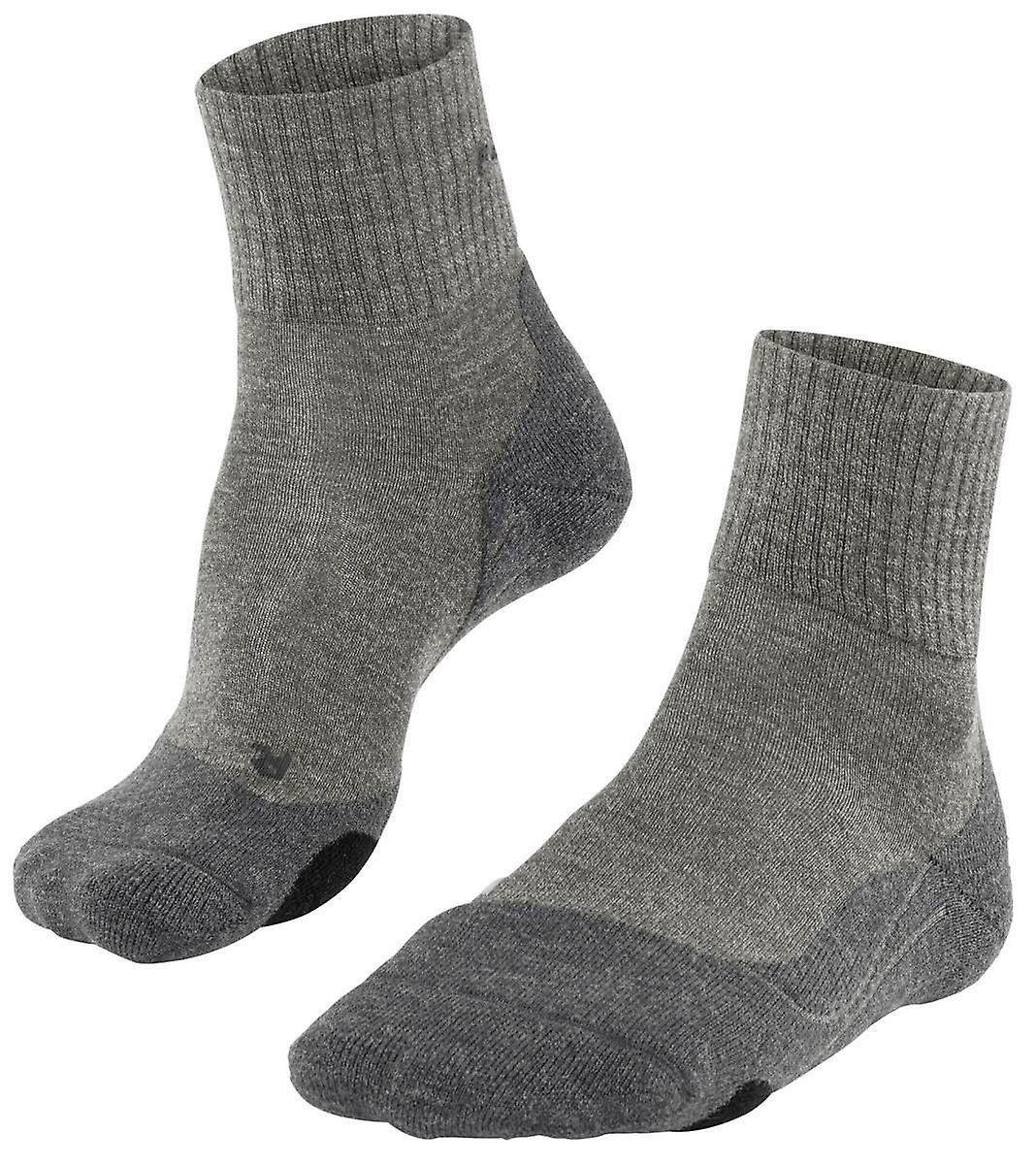 Falke TK2 Explore Wool Short Socks - Kitt Mouline Brown