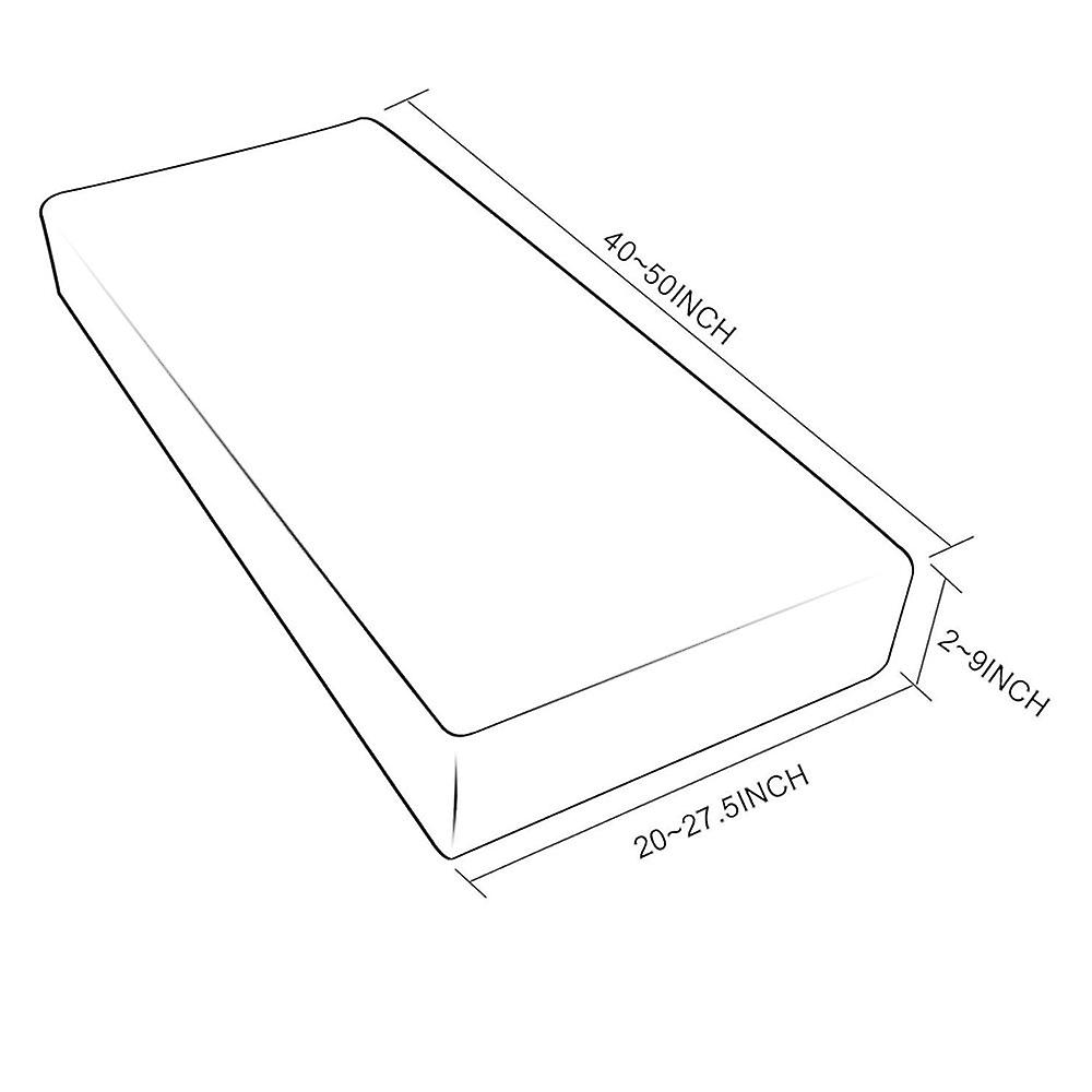 2x Copricuscino elasticizzato viola Copridivano a 2 posti