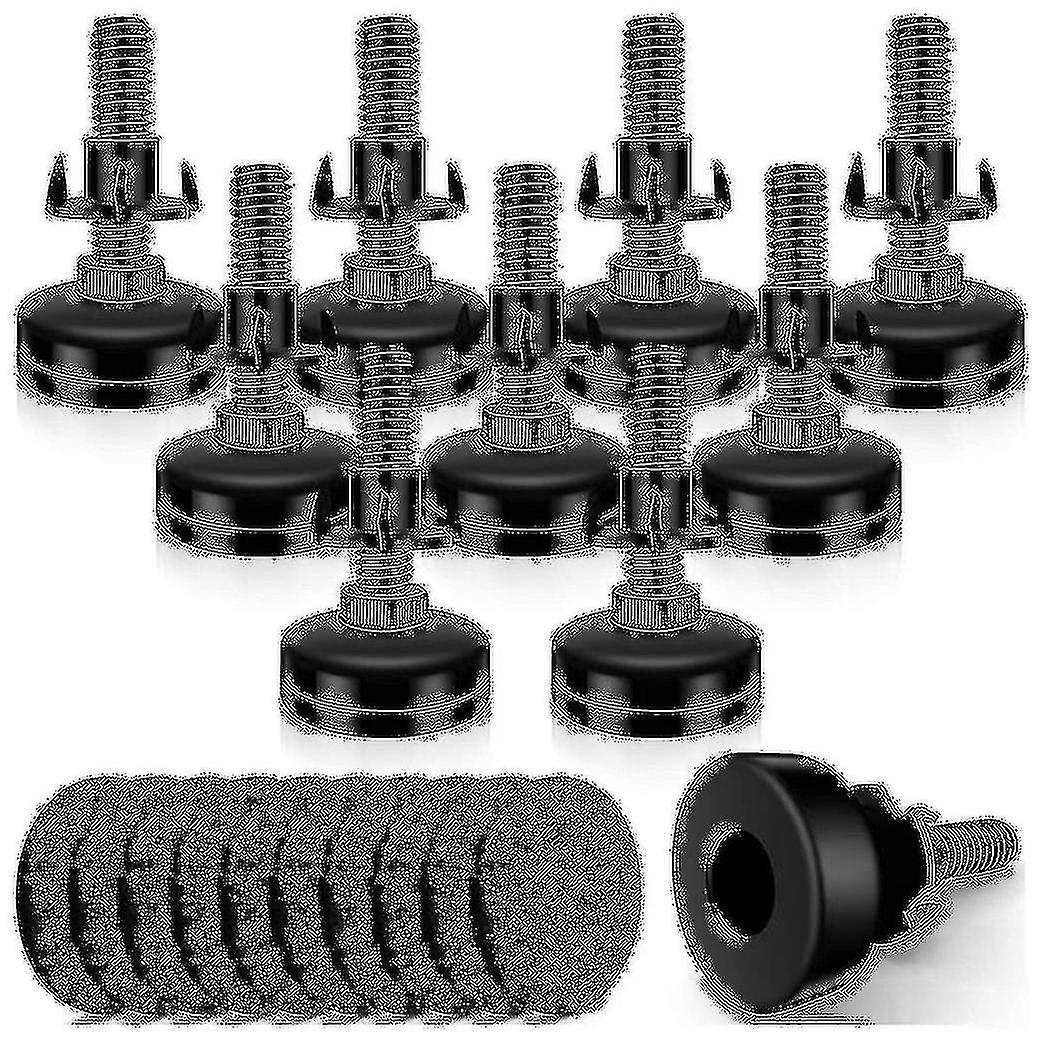 10 Set reglabil mobilier nivelare picioare, nivelatoare reglabile picior pentru dulapuri Sofa Scaune Raiser, w