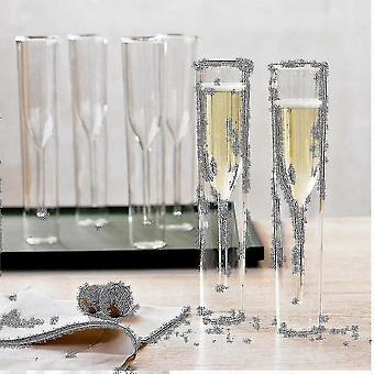 Verre Isotherme Lot De 8 Verres à Vin Isothermes à Double Paroi En Acier Inoxydable Verre A Champagne Blanc Verre Isotherme Lot De 8 Verres à Vin Isothermes à Double Paroi En Acier Inoxydable Verre A Champagne Blanc