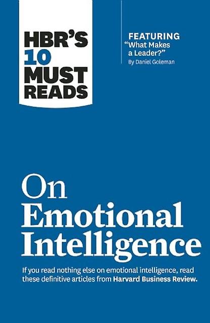Hbrs 10 Must Reads On Emotional Intelligence With Featured Article What Makes A by Annie McKee Paperback Book