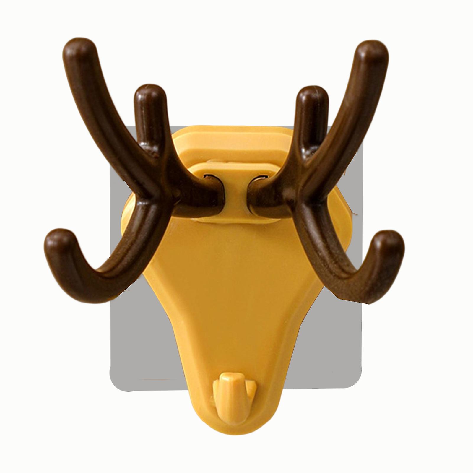 Antlers Shape Home Hook Wall Hook Towel Hanger Necklace Display Hook