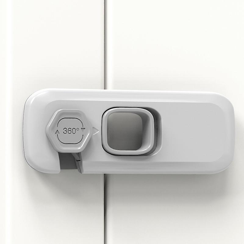Home Refrigerator Freezer Door Lock Catch Toddler Kids Child Cabinet Locks