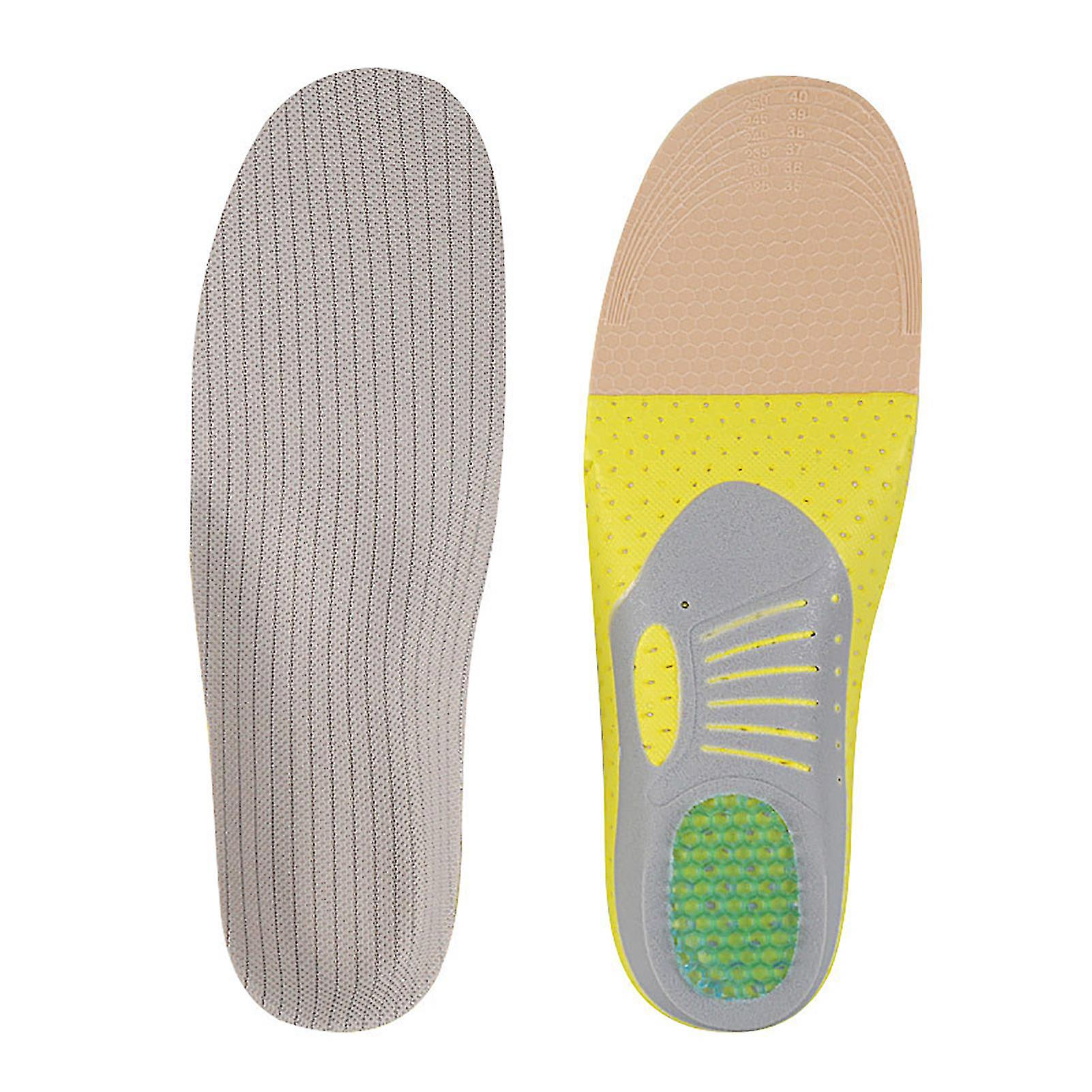 1 Pair Unisex Arch Orthopedic Breathable Basketball Running Correction Insoles