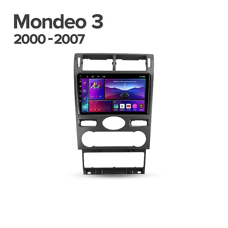 For Ford Mondeo 3 2000 - 2007 Car Radio Multimedia Video Player Navigation GPS Android Auto 2 Din