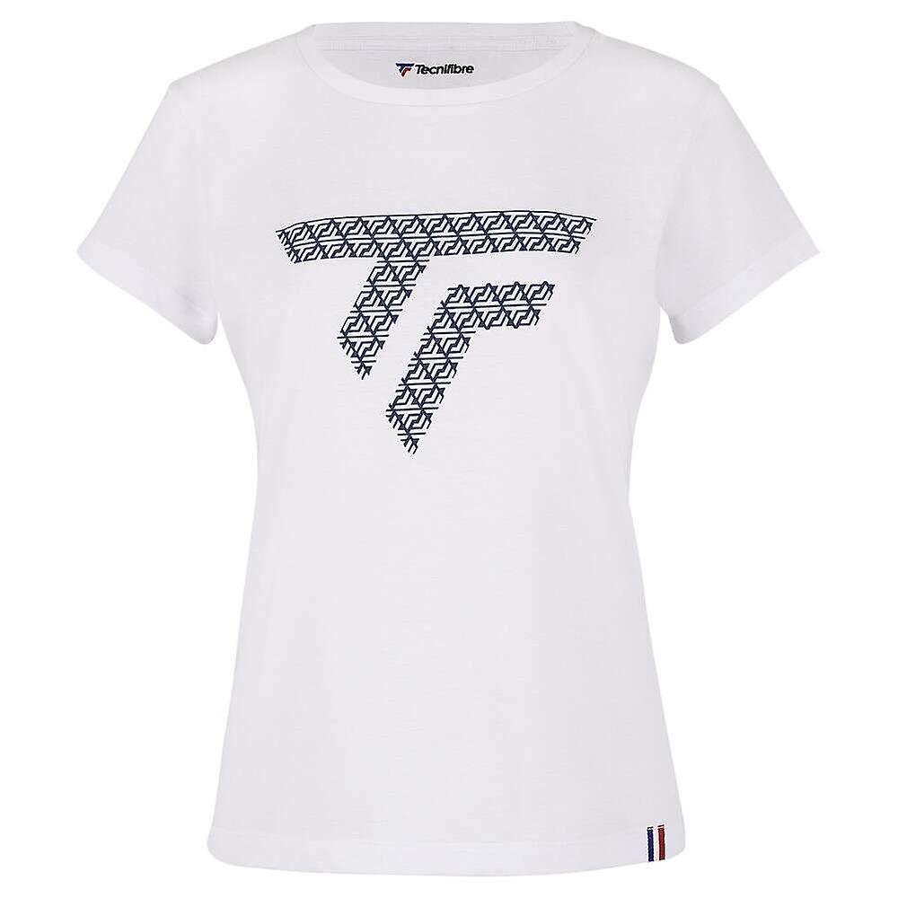 Shirt Tecnifibre women's training tee white 22WTRTW23