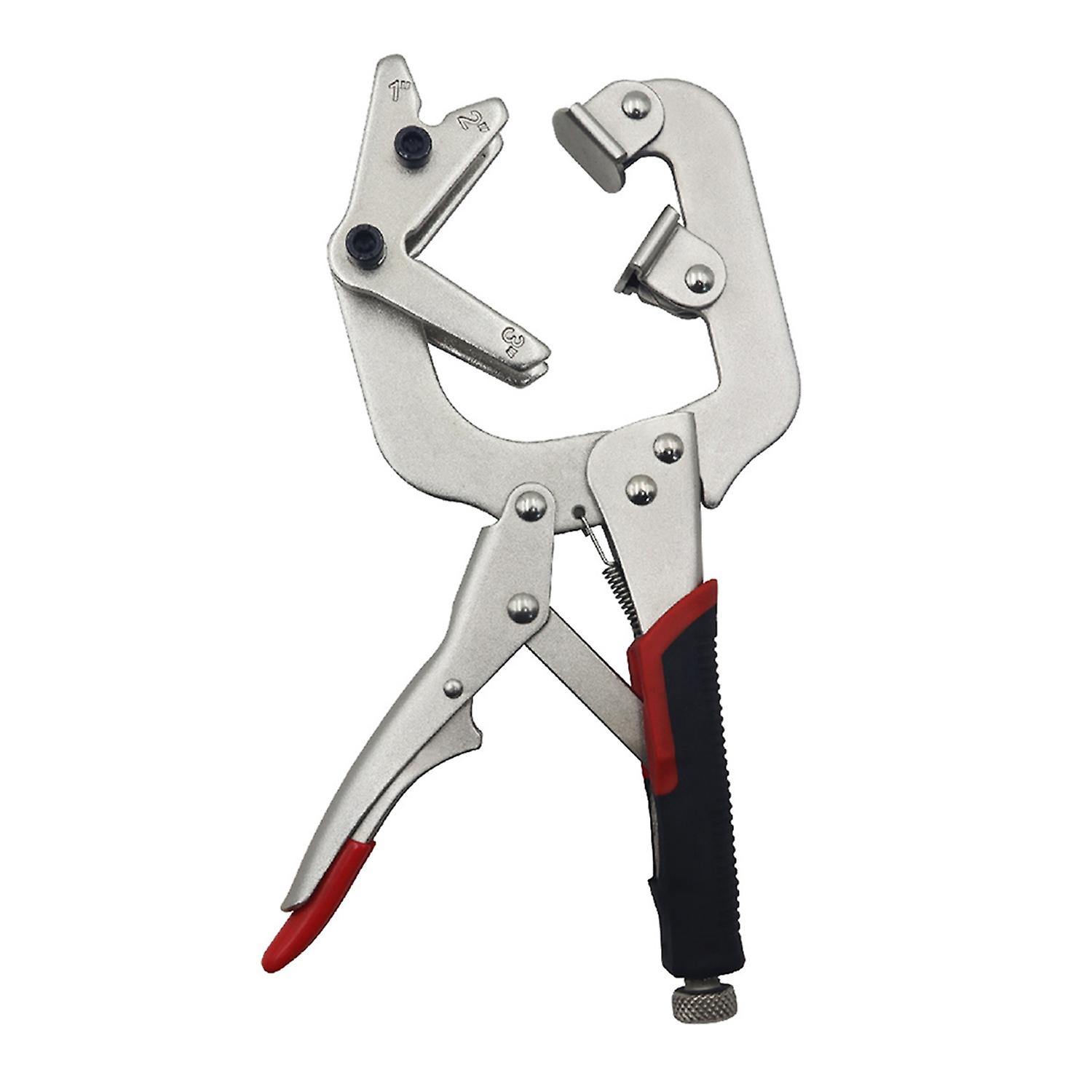 Welding Pliers Heavy Duty Adjustable Top Spindle V-Pads Multi-use Anti-Corrosion Anti Rust Soldering