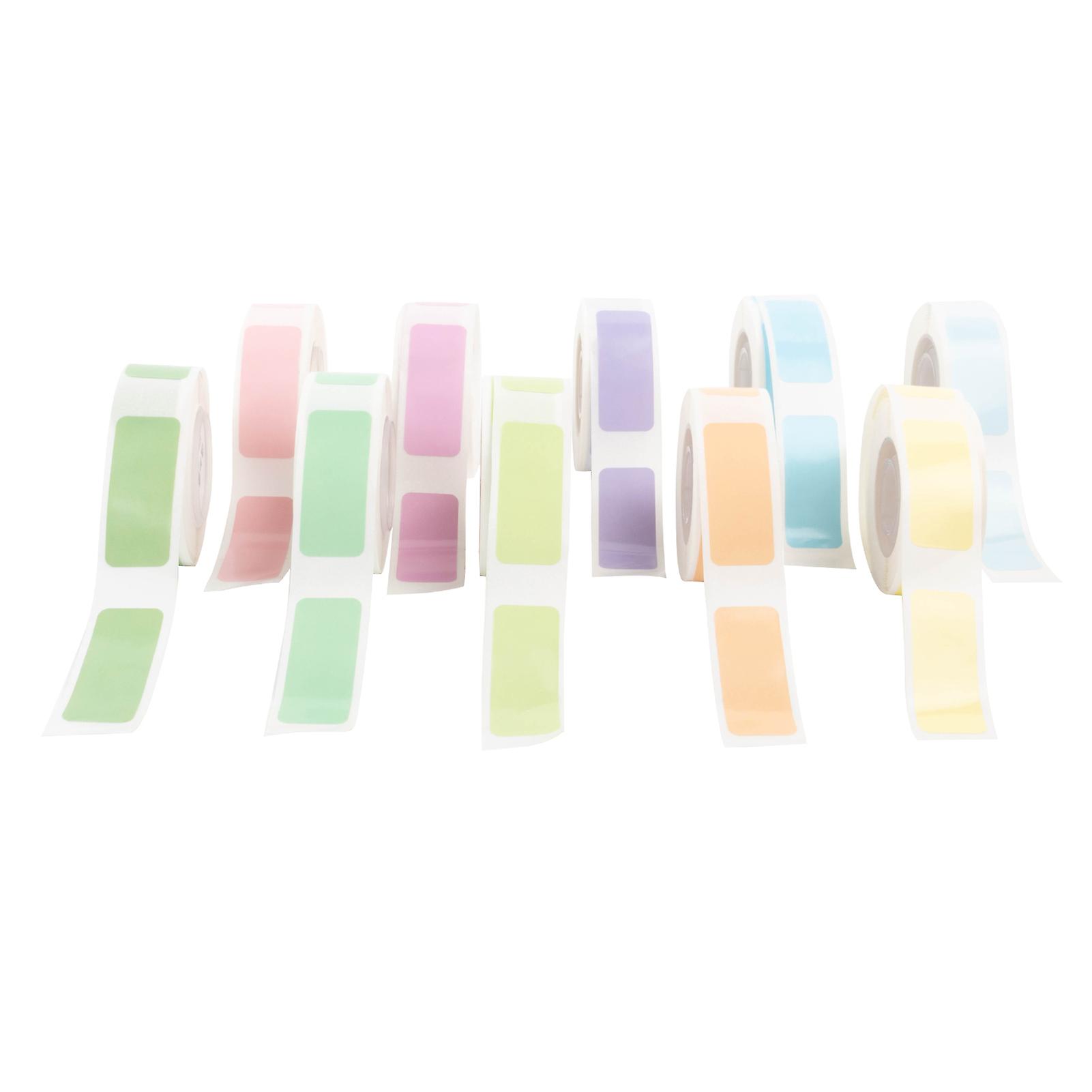 10pcs Thermal Label Paper Roll For Q30 Label Maker Thermal Printer