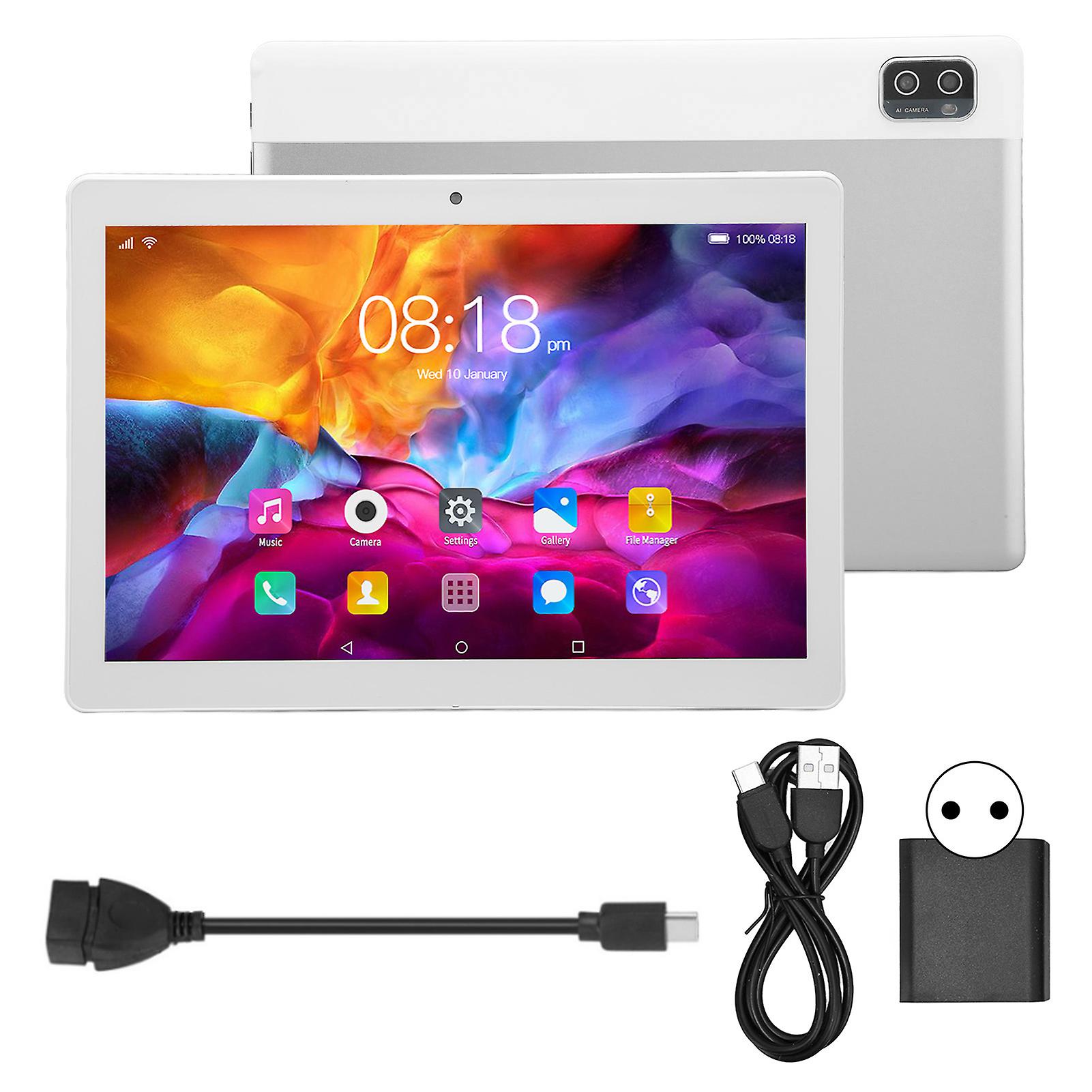 Tablet, 10.1in, 5G, WiFi Calling, Android 12, 6GB, 128GB