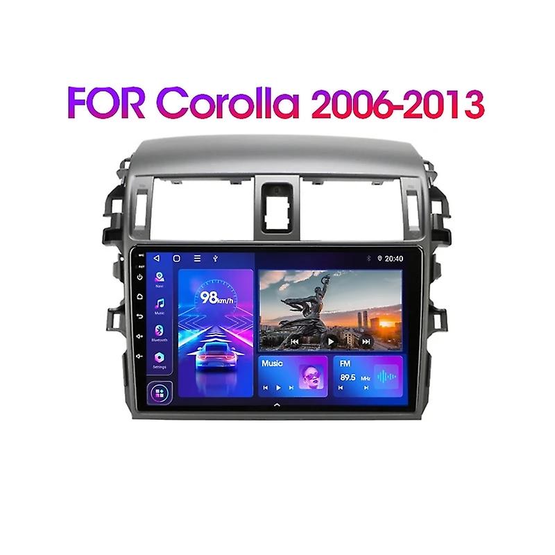 Android Car Radio Multimidia Video Player Navigation GPS For Toyota Corolla E140/150 2006-2013 2din