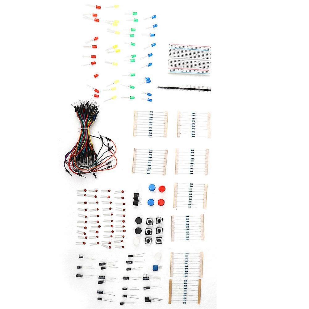 Circuit Resistor Buzzer Capacitor Circuit Test Board LED Electric Component Beginner Gifts