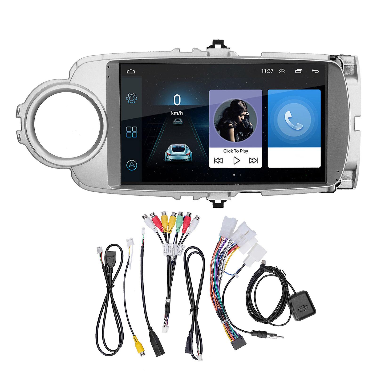 Navigation GPS 9 pouces pour Yaris 2016-2018 avec commandes multifonctions