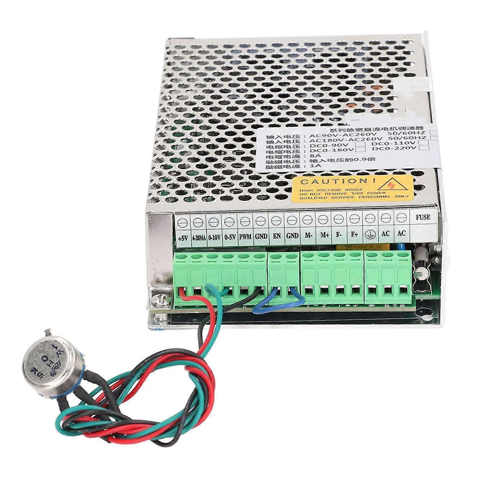 DC Motor Governor Pulse Width High Power Speed Controller Short Circuit Overcurrent Protection AC90~260V DC0~90V