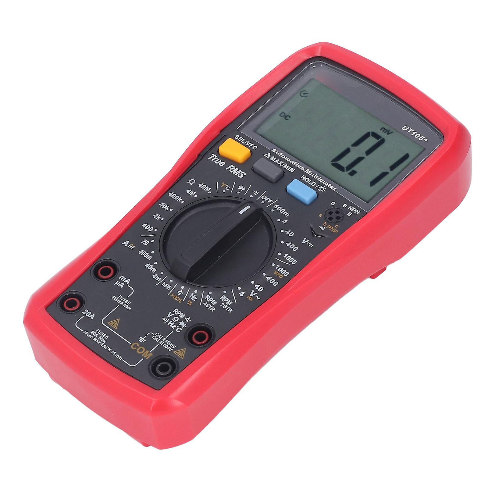 Digital Multimeter Voltage Current Temperature Meter Tester for Maintenance Repair 