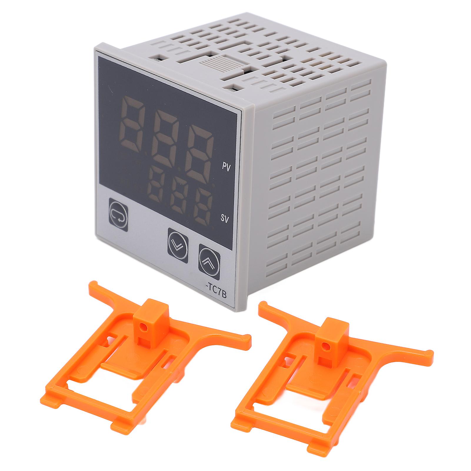 Rankomu DigitalPID Thermostat Digital Temperature Controller with Dual Output Function for Home AppliancesHigh Accuracy Sensitive Thermostat