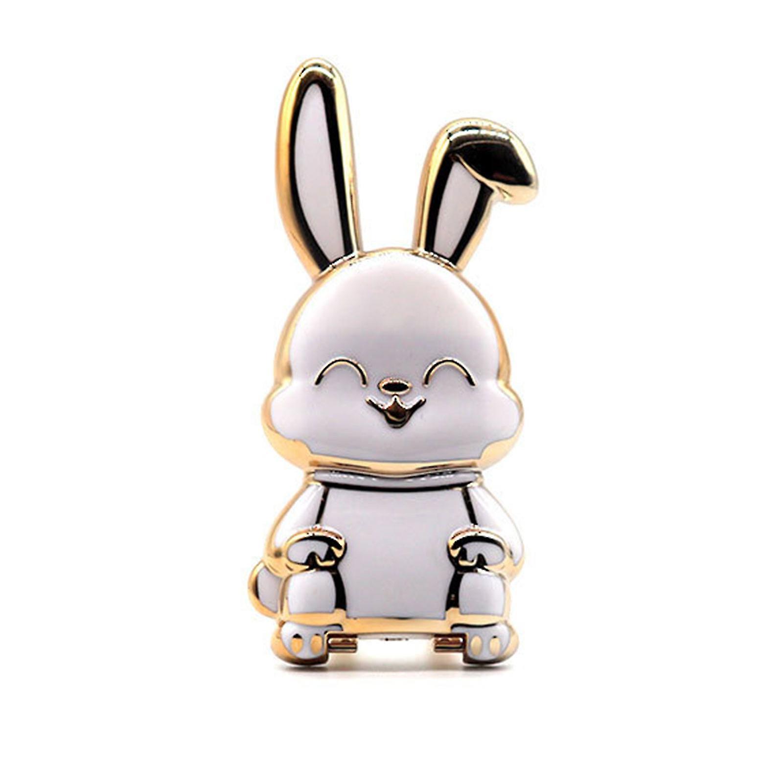 Phone Stand - Rabbit Ring Bracket Phone Stand 3d Foldable Pull Rod Support-hao