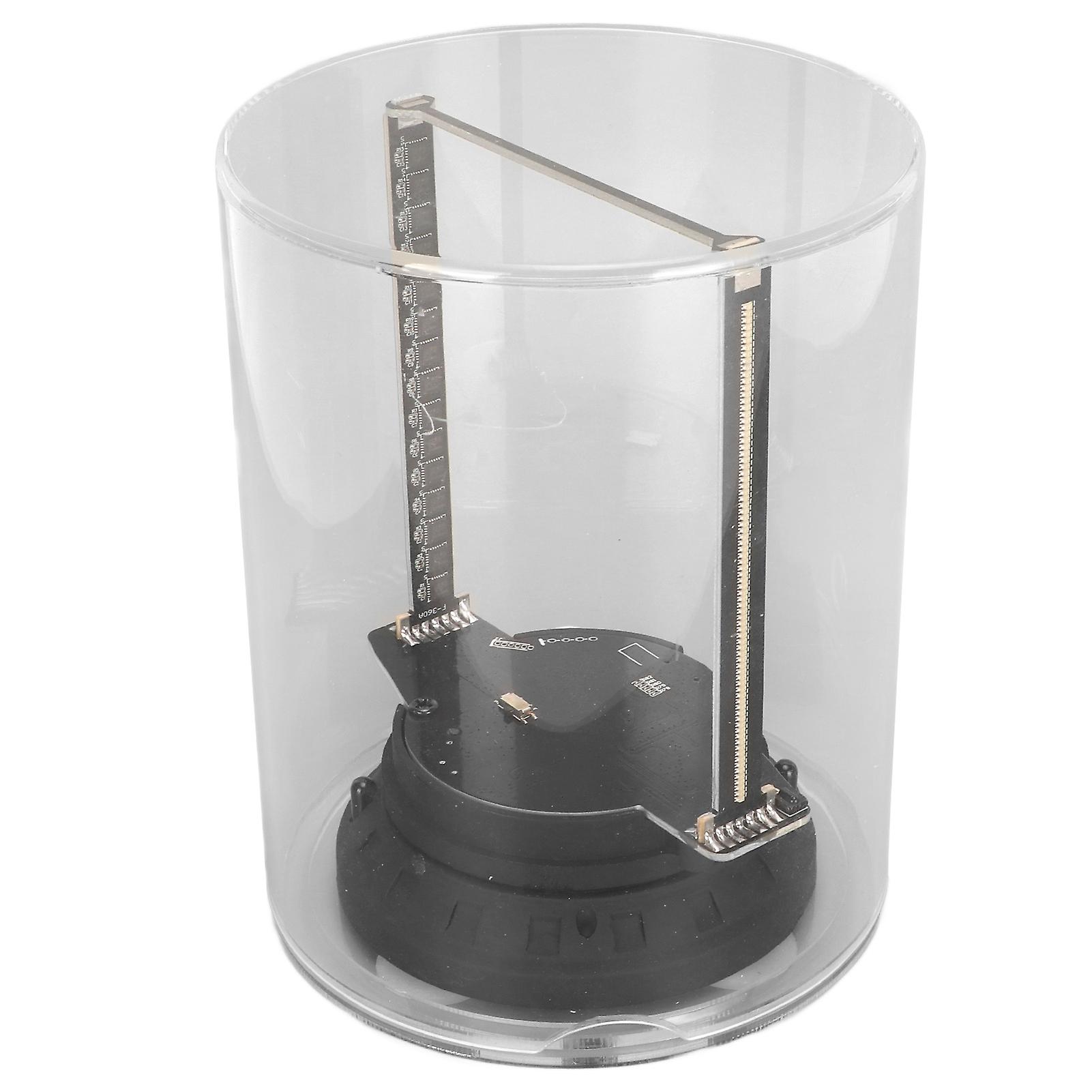 3D Hologram Fan 1080x160P 160 LEDs 3.9inch Diameter WiFi APP 3D Advertising Player for Business Store Shop Bar 100‑240V EU Plug 