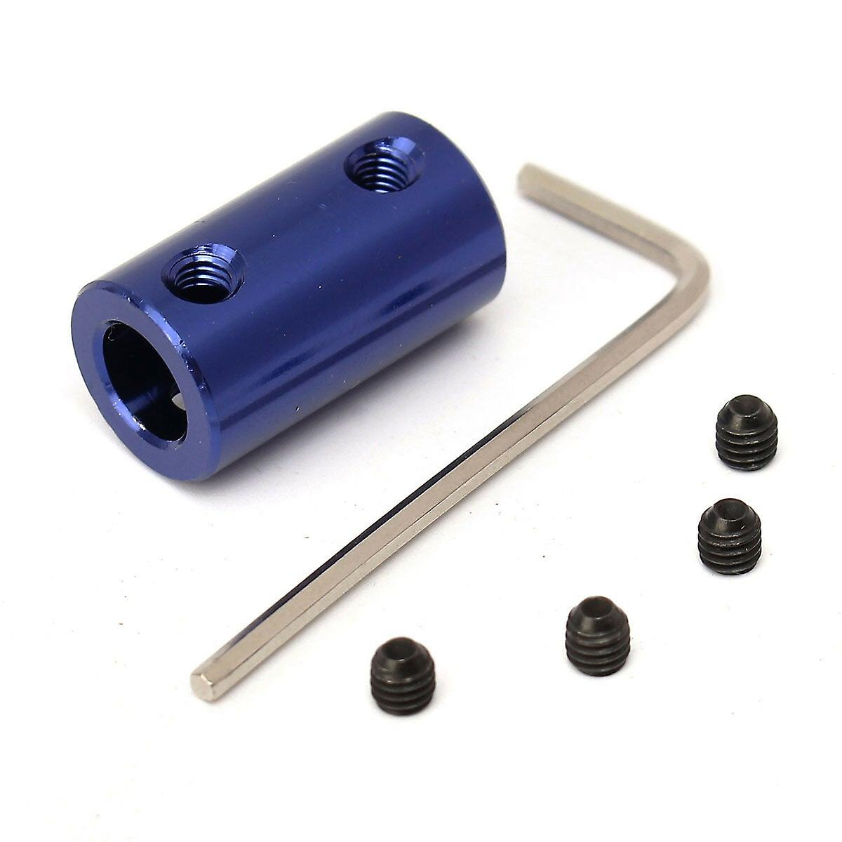2Pcs 5-8mm Shaft Coupling Rigid Coupling Coupler Motor Connector With Spanner
